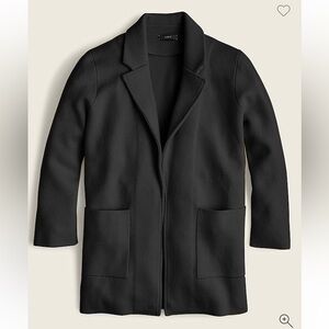J Crew Sophie Sweater Blazer in black!